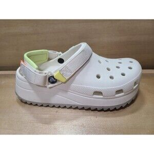 Crocs White Classic Hiker Clog Men's Size 8 Women’s 10